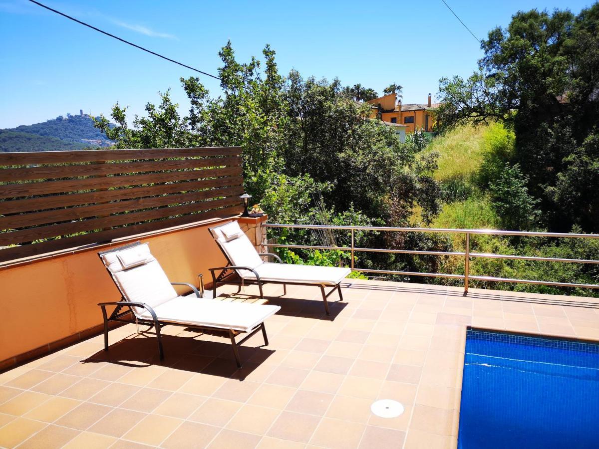 Villa Casita con piscina y barbacoa privada Blanes Exterior foto